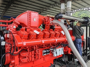 เครื่องกำเนิดไฟฟ้า SHX 625kva 500KW แบบเงียบ/แบบเปิด รุ่น YC12VTDG-500N6LC พร้อมหน้าจอแสดงผลดิจิตอล LCD และระบบระบายความร้อนด้วยน้ำ - Product Image 4