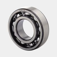 Roulement à billes à gorge profonde 6205 ZZ 2RS 25x52x15mm P6 en acier chromé GCr15 pour moteur, boîte de vitesses, automobile