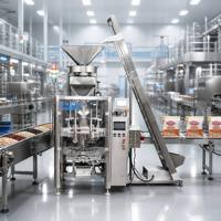 Machine de dosage et de remplissage volumétrique pour poudres et granulés alimentaires, doseur automatique multi-stations haute vitesse