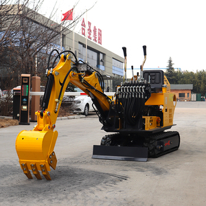 Landward Mini Excavator Crawler Small Diesel Diggers 2.5 Ton Hydraulic <b>Micro</b> Farm Trencher With Attachments Custom for Sale - Product Image 3