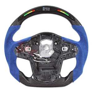 Volante de fibra de carbono con pantalla LED RPM Supra para Toyota Supra MK5 A90 A91 GR - Product Image 4