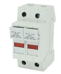 1 Pole Din Rail Mounting RT18-32 Fuse Holder for 10x38MM Fuse link