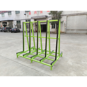 Một Giá Đỡ Khung Xe Đẩy Vận Chuyển Lớn Bằng Kính Tấm Đá Cẩm Thạch Trưng Bày Đá Hoa Cương Giá Đứng Kim Loại Đá Gạch Gốm - Product Image 3