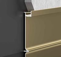 Rodapié de zócalo LED empotrado, línea de cimentación, línea de rodapié LED negra, decoración de línea de rodapié de iluminación de esquina de suelo interior