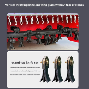 LY9 Robot Cortacésped y Quitanieves Industrial Diésel <span class=keywords><strong>de</strong></span> 4 Tiempos con Control Remoto para Granjas y Campos <span class=keywords><strong>de</strong></span> Golf, ¡Superventas! - Product Image 4