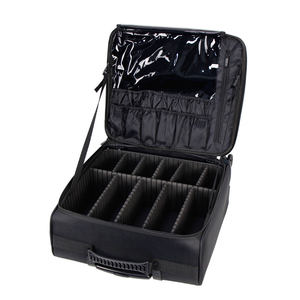 <span class=keywords><strong>Valise</strong></span> de maquillage, sac de cosmétiques à roulettes de grande capacité, pour tatouage des ongles - Product Image 1