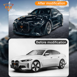 Kit de carrocería <span class=keywords><strong>I4</strong></span> Kit de carrocería negra de fibra de carbono para <span class=keywords><strong>BMW</strong></span> <span class=keywords><strong>I4</strong></span> <span class=keywords><strong>G26</strong></span> 2023 Actualización a MIW Style Car Parts Kit - Product Image 2