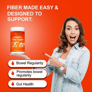 High Quality Natural Prebiotics Fiber Powder with Dietary Fiber Supports Healthy Digestion Balance Overall Gut Health Powder - Product Image 5