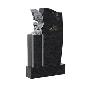 Statue d'ange <span class=keywords><strong>grec</strong></span> en granit, design européen moderne, pierre tombale commémorative pour jardin, cimetière, <span class=keywords><strong>monument</strong></span> funéraire - Product Image 1