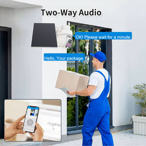 Caméras de sécurité solaires extérieures Tuya <span class=keywords><strong>4</strong></span> Mp, caméras de surveillance sans fil Wifi, réseau Wi-Fi et Bluetooth - Product Image 4