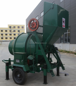 Mezcladora de Concreto con Tambor Reversible para Equipos de Construcción, con Motor Diésel y Tolva de Elevación con Cable de Acero Jzc350-DH - Product Image 5