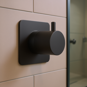 Robinet de régulation de débit de douche en métal moulé, 3/4 pouce, commande manuelle pour alimentation en eau avec poignée standard - Product Image 2