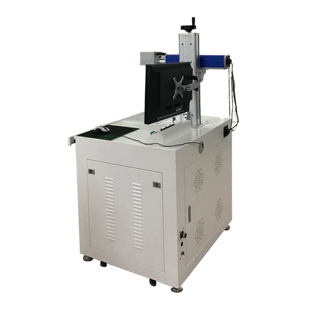 Desktop Mini Portable Fiber Laser Marking Machine Optical 3d Enclosed Auto Fiber Laser Engraving Machine