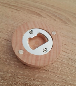 Abridor de Botellas Magnético con Logotipo Personalizado para Recuerdo de Boda, Imán de Refrigerador Personalizado, Regalo de Fiesta para Invitados - Product Image 4