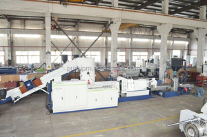 Tái Chế PLA PBAT Phân Hủy Sinh Học Phim Túi Tái Chế Pelleting Máy Nhựa Viên Bền Máy - Product Image 5