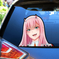Autocollant 3D lenticulaire vinyle imperméable en gros pour promotion, motif fille anime sexy pour voiture, idéal pour l'extérieur