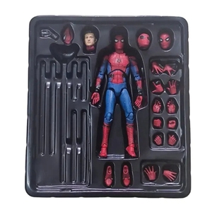 HY Figurine articulée Spider-Man <span class=keywords><strong>Far</strong></span> From <span class=keywords><strong>Home</strong></span> améliorée avec articulations mobiles et pièces interchangeables - Product Image 1