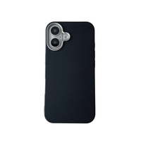 Coque de téléphone en TPU souple à motif en cuir Coque de téléphone portable au design de luxe Vente en gros pour iPhone 13 14 15 16 Pro Max