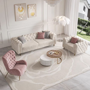 Sofá Modular de Estilo Moderno y Cómodo para Sala de Estar, con Estructura de Acero Inoxidable - Product Image 4