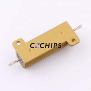 Resistencia de Tubo Cerámico con Carcasa de Aluminio RH05025R00FE02, Componente de Orificio Pasante (THT), Bobinado, 25 Ohmios, 1%, 50W - Product Image 2