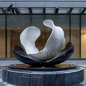 Cuộc Sống Kích thước trừu tượng thép không gỉ con người điêu khắc Quyang ngoài trời thành phố Quảng trường dự án vườn điêu khắc - Product Image 4