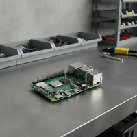 Raspberry Pi 4 Modelo B, 4GB/8GB, Computadora de Placa Única con CPU y Sistema Operativo Linux, Ideal para Construir Mini PC/Robots Inteligentes (Gran Venta)