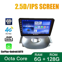 Pour Peugeot 206 2004-2008 Citroen C2 9 pouces appareil Double 2 Din octa-core Quad voiture stéréo Navigation GPS android voiture radio