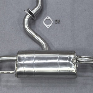 Échappement arrière en acier inoxydable 304 pour Toyota Yaris GR, embouts de 101 mm |   Valve à haut débit / Ajustement direct - Product Image 2