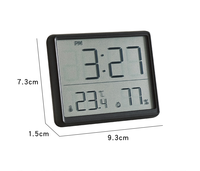 Station météo numérique intelligente multifonctionnelle avec horloge d'alarme LCD, température et humidité, magnétique – Produit phare de l'usine BSCI