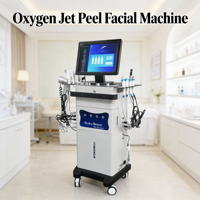 Appareil de soin du visage à l'oxygène H2O2, dermabrasion, revitalisation de la peau, élimination des points noirs, machine Hydra