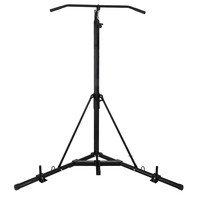 Support de sac de frappe robuste avec barre de traction, structure autoportante multifonction pour salle de sport à domicile