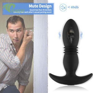 هزاز شرجي لاسلكي بالتحكم عن بعد بالجملة، جهاز تدليك البروستاتا 2 في 1 للدفع والاهتزاز للنساء والرجال - Product Image 6