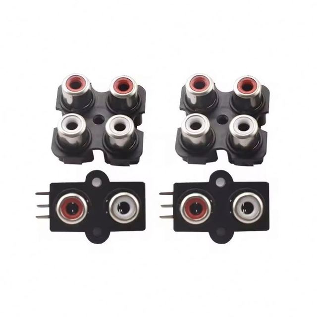 RCA Phono Female Jack (AV Socket/Plug) for TV, Speaker & Audio-Video Devices