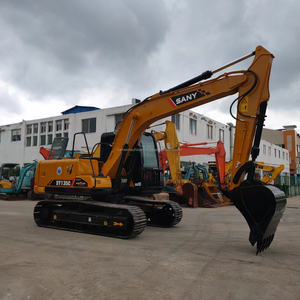 99% nouvelle pelle 13TON d'occasion SANY SY135C 95C 75C 215C en bon état pelle sur chenilles pelle bon marché prix vente équipement - Product Image 3