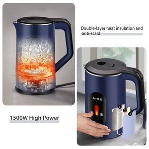 Hervidor Eléctrico de Acero Inoxidable de Gran Capacidad de 2.2L de Venta Directa de Fábrica con Apagado Automático y Calentamiento Rápido - Product Image 3