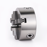 SANOU Mandrin de tour en acier à trois mors auto-centrant, trou surdimensionné 38mm, 125mm, K11-125, Dureté HRC55-62, Précision 0.05mm, Barre longue