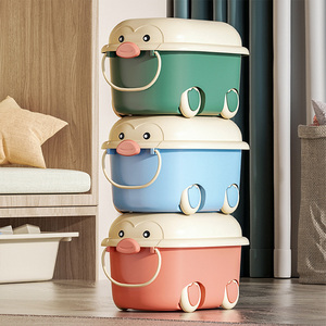 Dễ Thương Phim Hoạt Hình Động Vật <span class=keywords><strong>Container</strong></span> Hình Dạng Đồ Chơi Tổ Chức Đa Chức Năng Stackable Kids Toy Hộp Lưu Trữ - Product Image 6