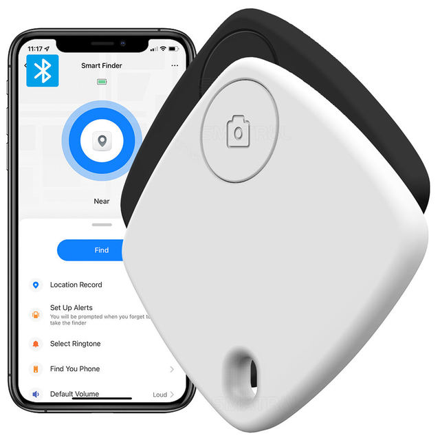 APP Record 80DB Anti Lost Tag Tuya Bluetooth Finder Smart Tracker Alarm Tracker Bluetooth Anti-lost Device for Child Bag Wall Ke