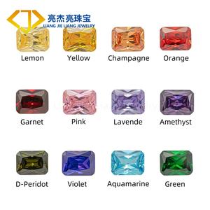 1.5*3 से 13*18 मिमी रेडिएंट आकार ऑक्टांगल सीज़ ज़िरकॉन मूल्य थोक वायलेट एक्वामैरीन नारंगी ढीला 5a घन ज़िरकोनिया विनिर्माण - Product Image 4
