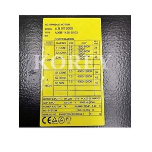 มอเตอร์และไดรฟ์ AC ของ Fanuc รุ่น A06B-1426-B103 A06B-2426-B103 A06B-1475-B123 # 0321 - Product Image 5