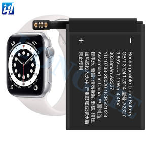Batería de reloj de alta calidad A2327 para <span class=keywords><strong>IWatch</strong></span> Series <span class=keywords><strong>6</strong></span> 44mm 3,85 V 303,8 mAh Batería - Product Image 1
