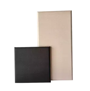 Panneaux acoustiques en fibre de verre recouverts de tissu insonorisant pour auditorium, cinéma, appartement - Option ignifuge, utilisation en bureau - Product Image 6