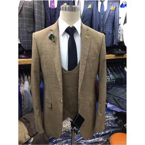 Di alta Qualità Slim Fit Smoking Dello Sposo Abiti Da Sposa di Modo Convenzionale di Promenade Del Partito di Sesso <span class=keywords><strong>Maschile</strong></span> Giacca 3 Pezzi Best Men Suit Terno - Product Image 1