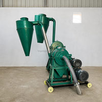 Broyeur Pulvérisateur 220V 380V à Marteaux Diesel pour l'Engraissement du Blé, des Grains, des Aliments pour Poissons et la Production de Farine Agricole