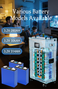 กล่องแบตเตอรี่ลิเธียม DIY แนวตั้ง EU US S2 ขนาด 15 กิโลวัตต์ชั่วโมง พร้อม JK V19 200A BMS Lifepo4 กล่องแบตเตอรี่ 48V 280Ah 314Ah ระบบพลังงานแสงอาทิตย์ - Product Image 3