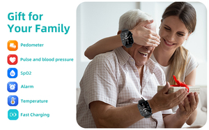 Montre connectée tout-en-un <span class=keywords><strong>A80</strong></span> avec localisateur GPS en temps réel, appels bidirectionnels, surveillance de la santé, bracelet intelligent sportif étanche - Product Image 4