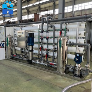 ระบบกรองน้ำแบบออสโมซิสผันกลับ 20000 ลิตรต่อชั่วโมง OEM ODM เครื่องกรองน้ำประปาและน้ำบาดาล พร้อมระบบควบคุม PLC - Product Image 4