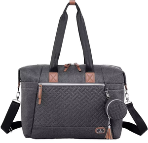 Bolso organizador grande de moda para guardería, bolsa de almacenamiento de momia de bajo precio con cambiador para pañales de bebé para mamá - Product Image 1