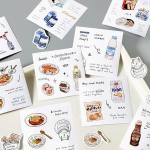 50 feuilles d'autocollants imperméables souples pour la décoration des fêtes, carnets de notes avec découpe auto-adhésive, autocollants en papier finition brillante - Product Image 3