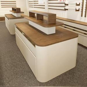 Exhibidor de Gafas de Madera Personalizado |   Estante para Cajones Lacado |   Vitrina de Exhibición Glass Island para Centros Comerciales y Mostradores de Marca - Product Image 3